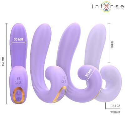 INTENSE - MERYL DOUBLE VIBRATION CLITORIS STIMULATOR