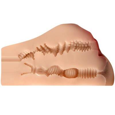 XISE - THULMA REALISTIC VAGINA AND ANUS MASTURBATOR FRONT POSITION