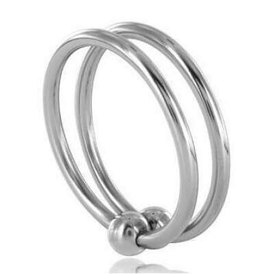 DML-D-205395-METAL HARD - DOUBLE GLANS RING 28MM