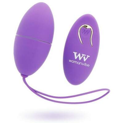 DML-D-213891-WOMANVIBE - ALSAN SILICONE REMOTE CONTROL EGG PURPLE