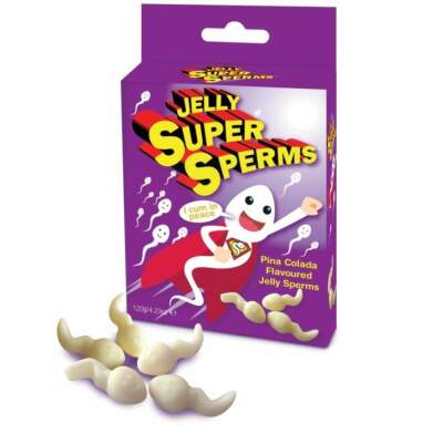 DML-D-222787-SPENCER & FLEETWOOD - JELLY SUPER SPERM GUMMIES FORM SPERM 120 GR