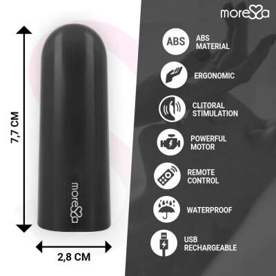 MORESSA - NIX VIBRATOR REMOTE CONTROL BLACK