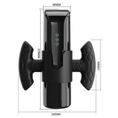 PRETTY LOVE - LARISSA SUCTION MASTURBATOR WITH VIBRATION + SUPPORT