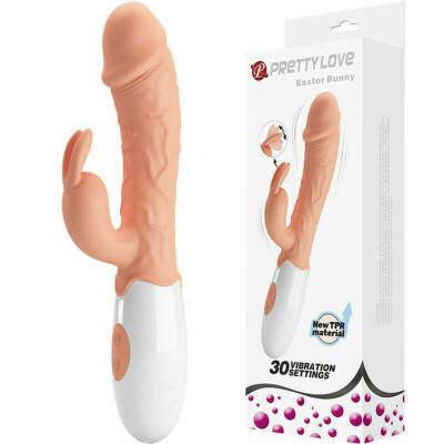 DML-D-234968-PRETTY LOVE - EASTER BUNNY VIBRADOR CON ESTIMULADOR