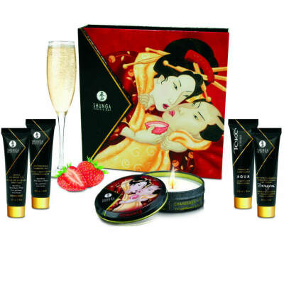 DML-D-211490-SHUNGA - SECRET GEISHA STRAWBERRIES AND CAVA KIT