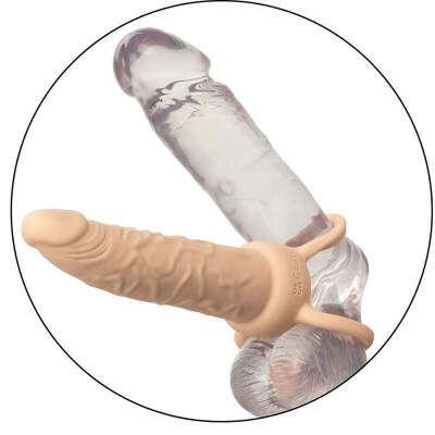 CALEXOTICS - PERFORMANCE MAXX RECHARGABLE DUAL PENETRATOR LIGHT SKIN