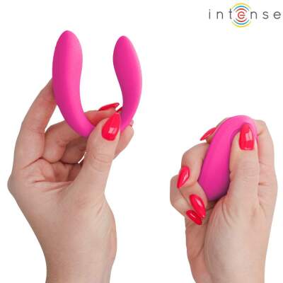INTENSE - NORA VIBRATING CLAMP STIMULATOR PINK