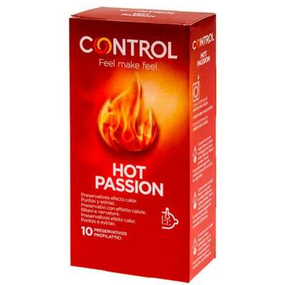 DML-D-227008-CONTROL - HOT PASSION WARMING EFFECT 10 UNITS