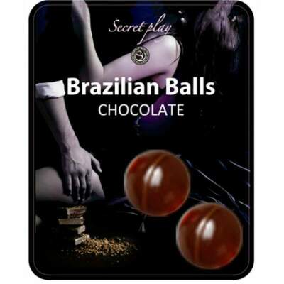 DML-D-205753-SECRETPLAY - 2 BRAZILIAN BALLS CHOCOLAT