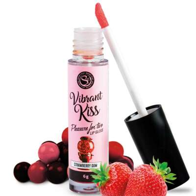 DML-D-218077-SECRETPLAY - LIP GLOSS VIBRANT KISS STRAWBERRY GUM