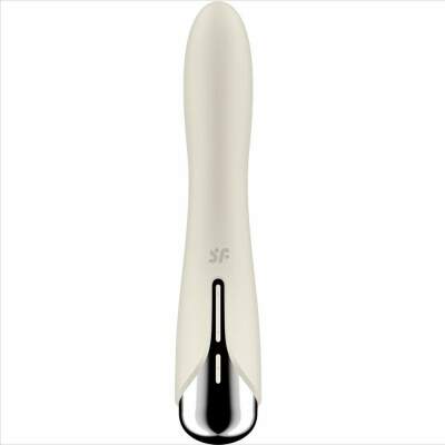 SATISFYER - SPINNING VIBE 1 G-SPOT BEIGE ROTATOR VIBRATOR