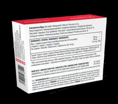 Andropharma Vigor – Herbal food supplement for male libido