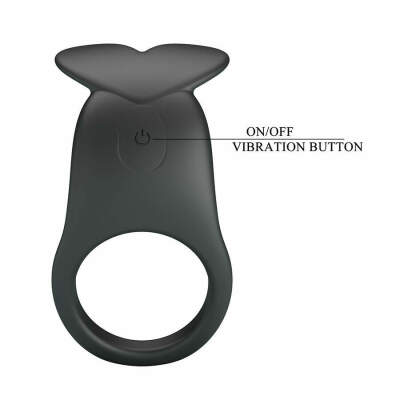 PRETTY LOVE - CARLTON PENIS RING WITH CLITORAL STIMULATOR