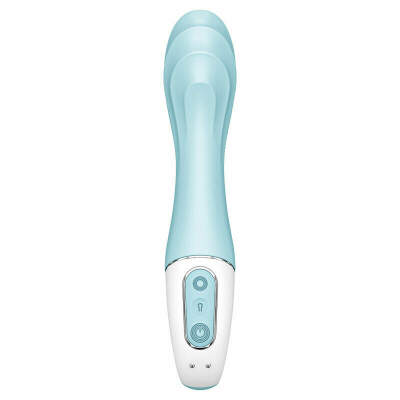SATISFYER - AIR PUMP VIBRATOR 5+ INFLATABLE G-SPOT VIBRATOR APP BLUE