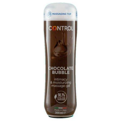 DML-D-232987-CONTROL - MASSAGE GEL 3 IN 1 CHOCOLATE BUBBLE 200 ML