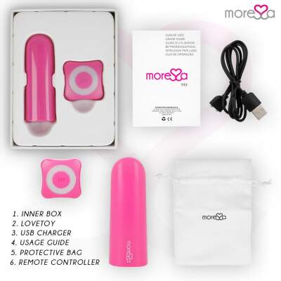 MORESSA - NIX VIBRATOR REMOTE CONTROL PINK