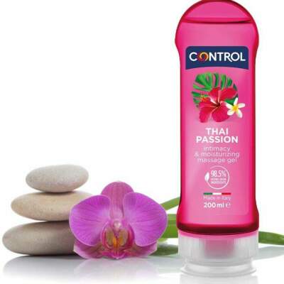 DML-D-216117-CONTROL - 2 EN 1 MASSAGE & PLEASURE THAI PASSION 200 ML
