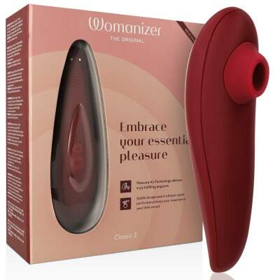 DML-D-235670-WOMANIZER - CLASSIC 2 CLITORAL STIMULATOR BORDEAUX