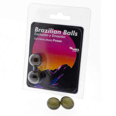 DML-D-232611-TALOKA - 2 BRAZILIAN BALLS POWER EFFECT EXCITING GEL