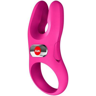 DML-D-244216-FUN FACTORY - NOS PRO VIBRATING COCK RING MAGENTA