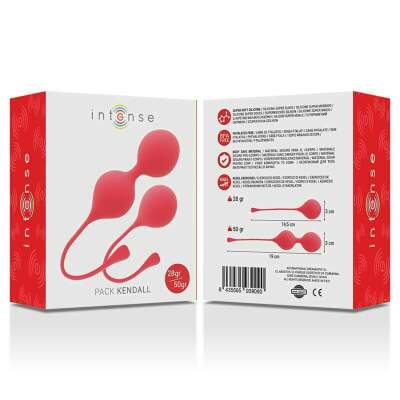 DML-D-234383-INTENSE - BOLAS KEGEL PACK KENDALL ROJO