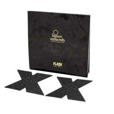 DML-D-197948-BIJOUX - INDISCRETS PEZONERAS FLASH CRUZ NEGRO