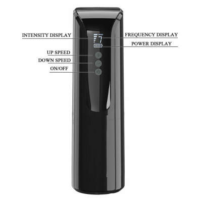 PRETTY LOVE - LARISSA SUCTION MASTURBATOR WITH VIBRATION + SUPPORT