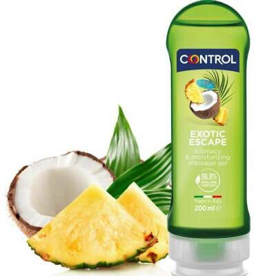 DML-D-216115-CONTROL - 2 EN 1 MASSAGE & PLEASURE EXOTIC 200 ML