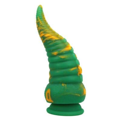 POWER MONSTERS - ABYSSAL COLOSSUS BICOLOR FANTASY SILICONE DILDO 22.5 CM Ø 6 CM