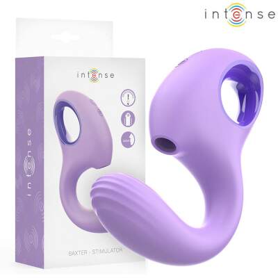 INTENSE - BAXTER VIBRATOR & STIMULATOR VIOLET