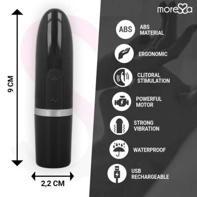 MORESSA - IVY VIBRATOR STIMULATOR TRAVEL BLACK