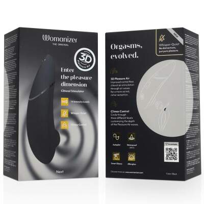 WOMANIZER - NEXT CLITORIAL STIMULATOR BLACK