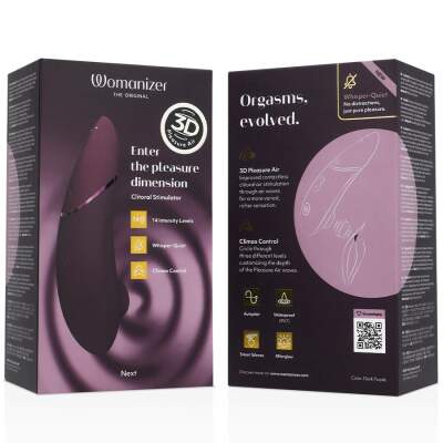 WOMANIZER - NEXT CLITORIAL STIMULATOR DARK PURPLE