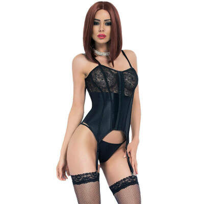 DML-D-238934-CHILIROSE - CR 3992 CORSET NEGRO S/M