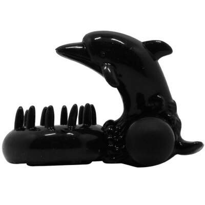 BAILE - SWEET RING RING WITH CLITORIS STIMULATOR DOLPHIN