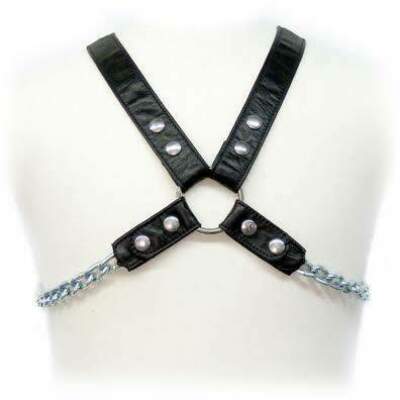 DML-D-205481-LEATHER BODY - CHAIN HARNESS II