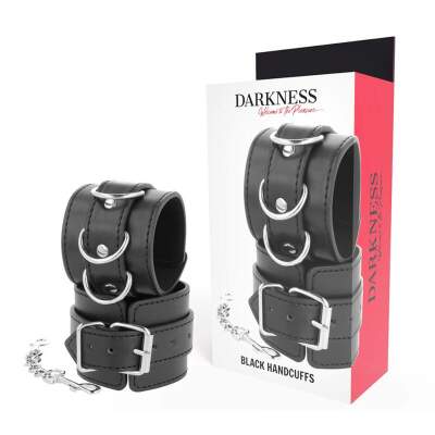 DML-D-221232-DARKNESS - BLACK HANDCUFFS