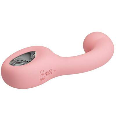 PRETTY LOVE - ERYNNYES G-SPOT VIBRATOR + CLITORIS STIMULATOR 10 VIBRATIONS PINK