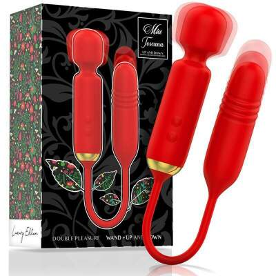 DML-D-234831-MIA - TOSCANA DOUBLE PLEASURE WAND + UP AND DOWN
