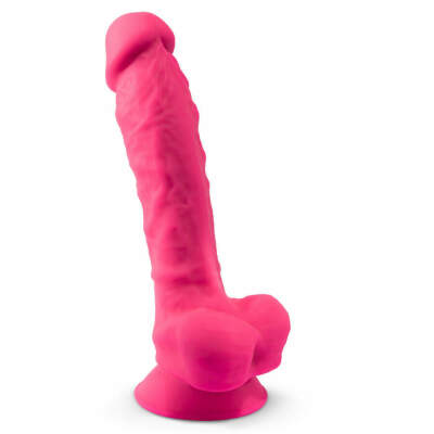 SILEXD - REALISTIC PENIS MODEL 18 PINK VIBRATION + REMOTE CONTROL LRS