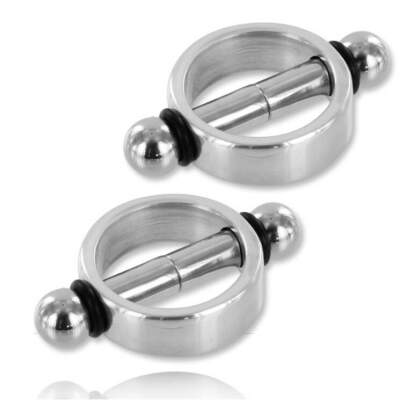 DML-D-208606-METAL HARD - MAGNETIC NIPPLE Clamps PAIR