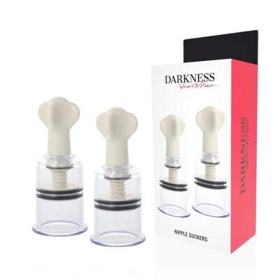 DML-D-226864-DARKNESS - TRANSPARENT NIPPLE SUCKER 5CM DIAMETER