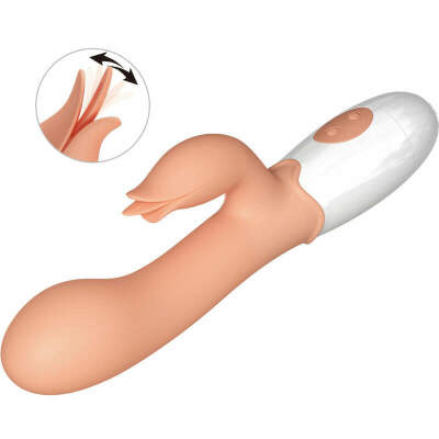 PRETTY LOVE - BLOODY MARY VIBRATOR WITH STIMULATOR
