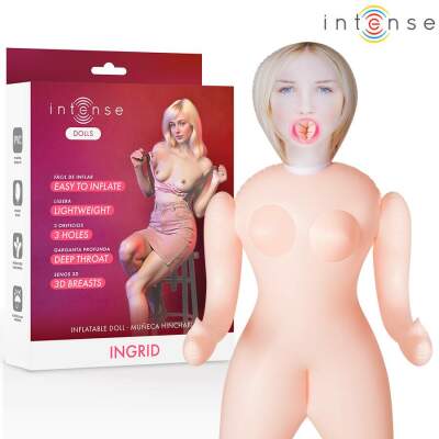 DML-D-244840-INTENSE DOLLS - INGRID INFLATABLE DOLL WITH THREE ORIFICES