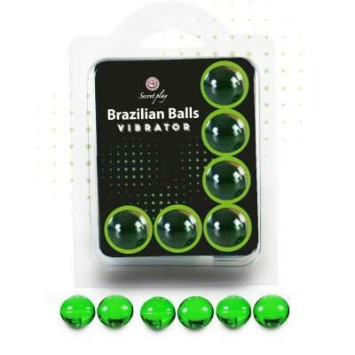 DML-D-222213-SECRETPLAY - SET 6 BRAZILIAN BALLS VIBRATOR