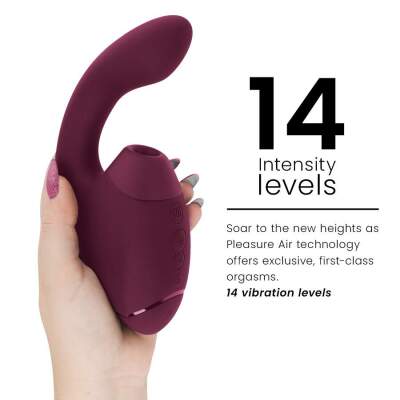WOMANIZER - DUO NEXT DUAL CLITORAL & G-SPOT STIMULATOR DUSKY PINK
