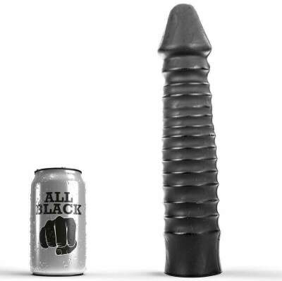 DML-D-221728-ALL BLACK - DILDO 26 CM
