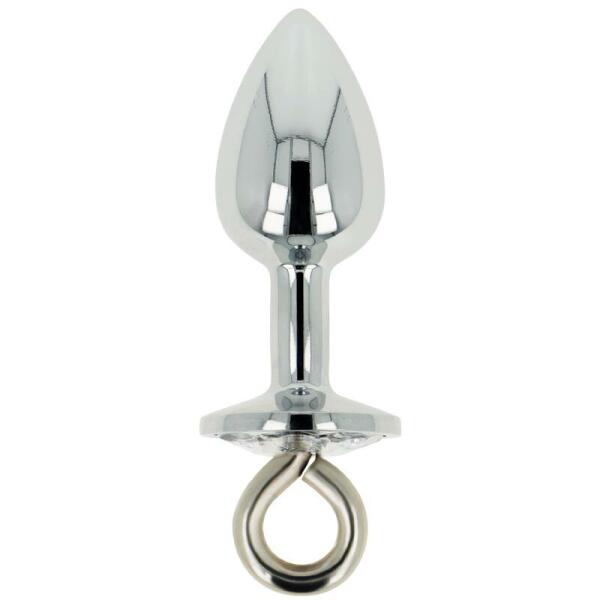 OHMAMA FETISH METAL BUTT PLUG WITH RING