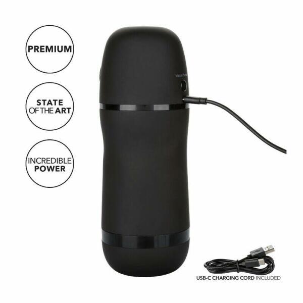 CALEXOTICS - OPTIMUM POWER VIBRATING SUCTION MASTURBATOR