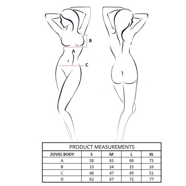 PASSION - ZOVEL BODY LIGHT PINK S/M